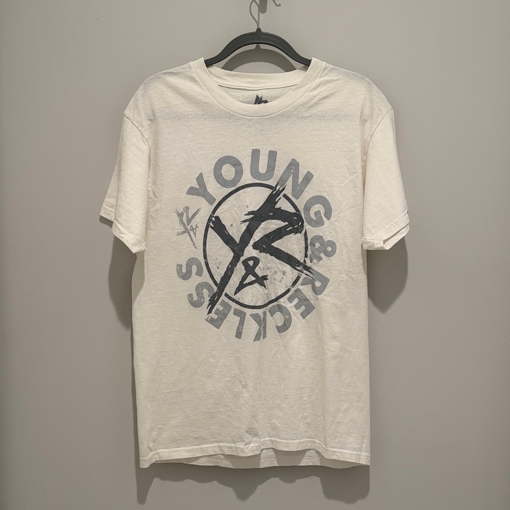 Young & Reckless White Graphic Tee